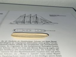 Flaschenschiff Handelsschoner