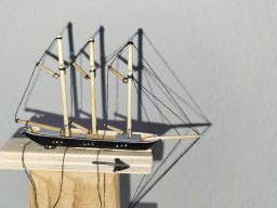 Flaschenschiff Handelsschoner